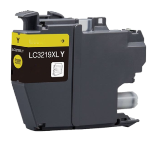 Original Brother LC3219XLY Yellow High Capacity Inkjet Cartridge - (LC-3219XLY)